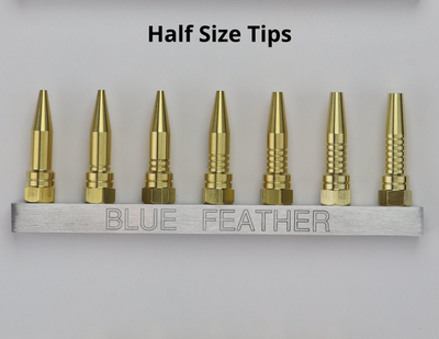 Blue Feather Torch Individual Half Size Welding Torch Tips
