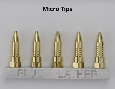 Blue Feather Torch Individual Micro Tips